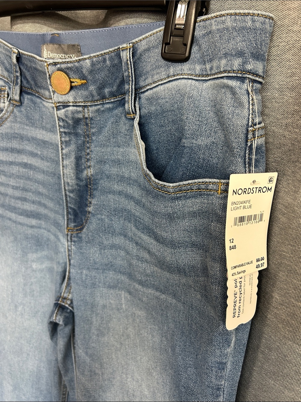 Democracy Light Blue High-Rise Women’s Jeans